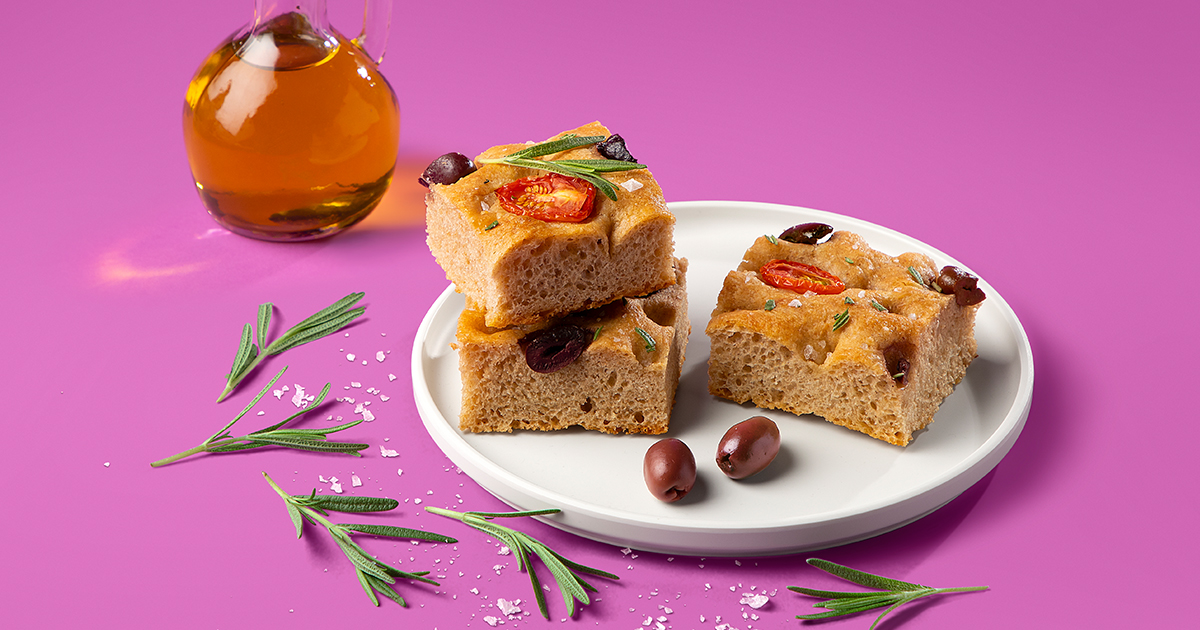 Homemade Focaccia Bread nutribullet Triple Prep Recipe nutribullet