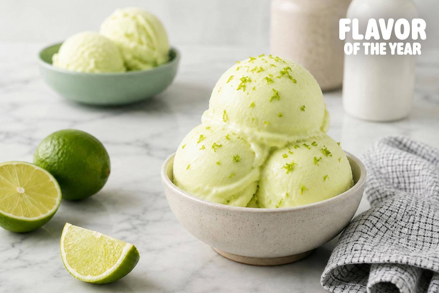 Kiwi Lime Ice Cream 