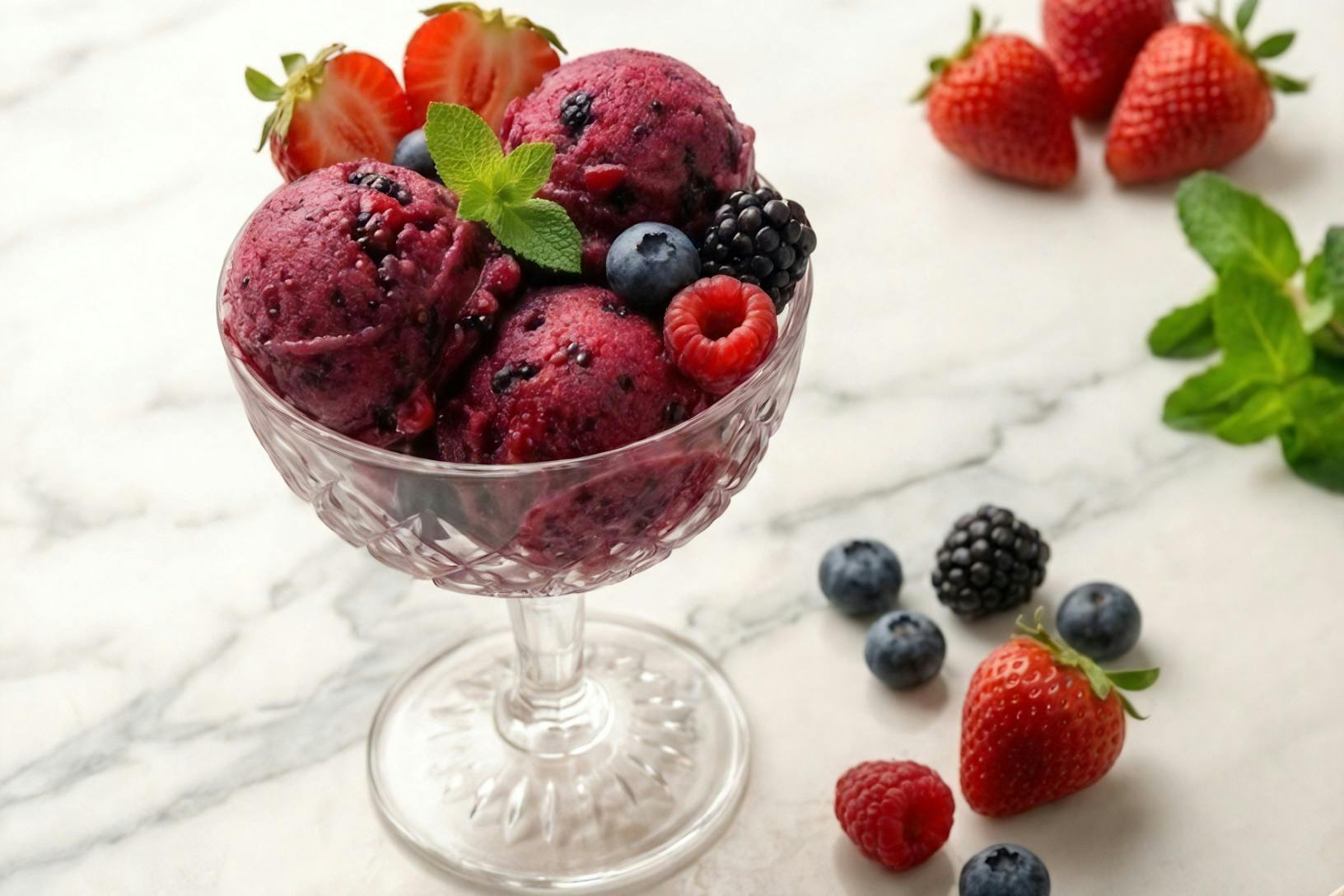 Mixed Berries Sorbet