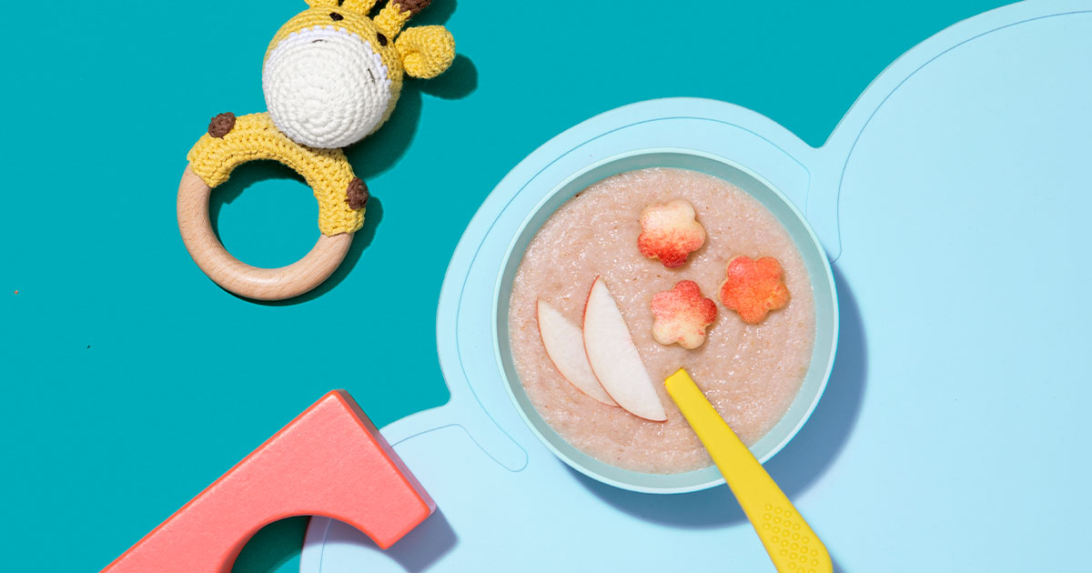 Peach and Oatmeal Puree nutribullet® Babys Recipe nutribullet
