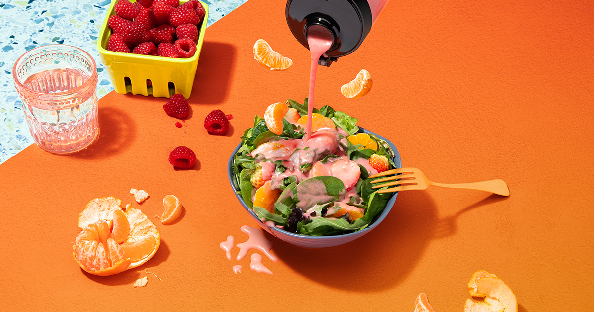 Raspberry Vinaigrette Salad Dressing magic bullet Recipe nutribullet