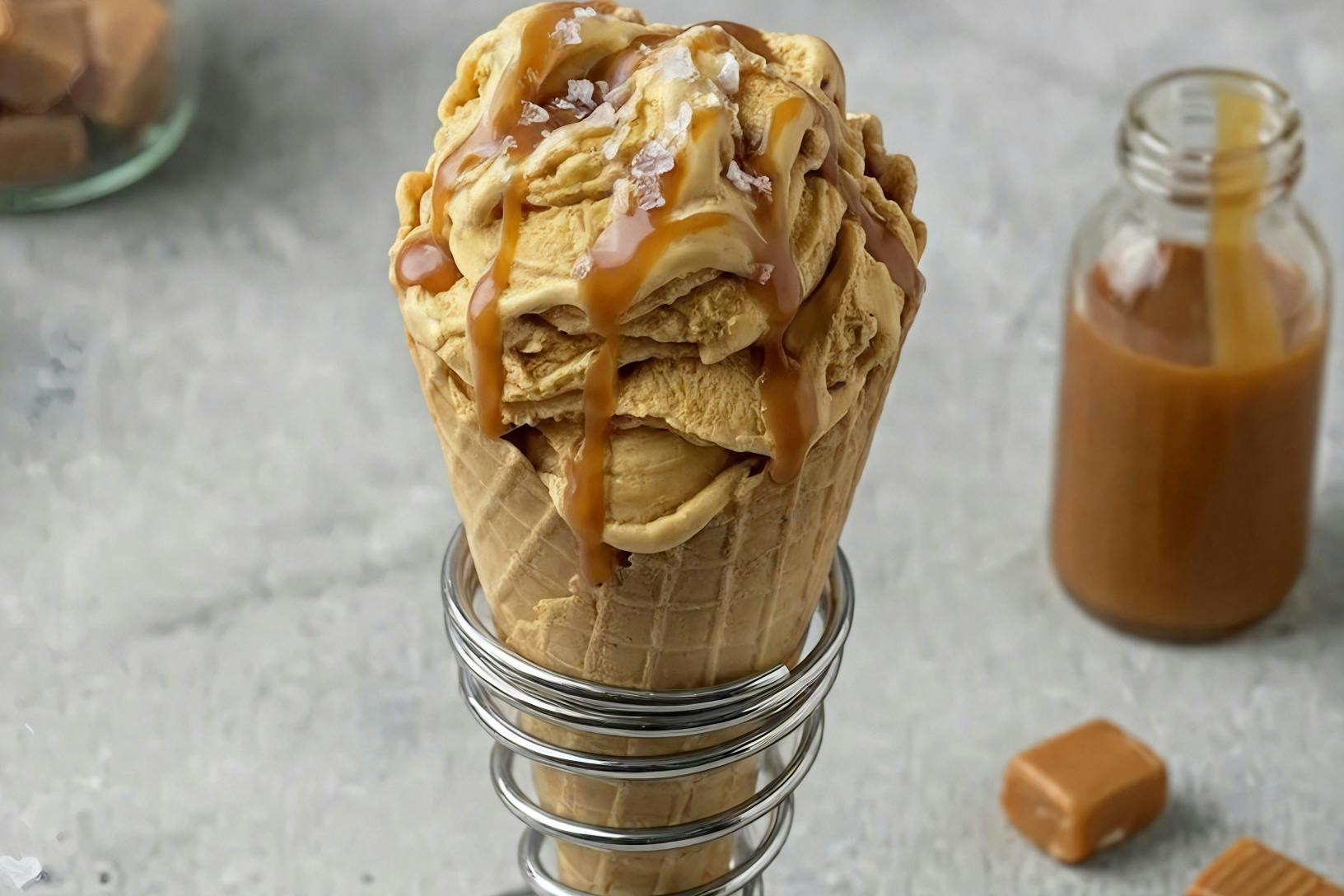 Salted Caramel Gelato