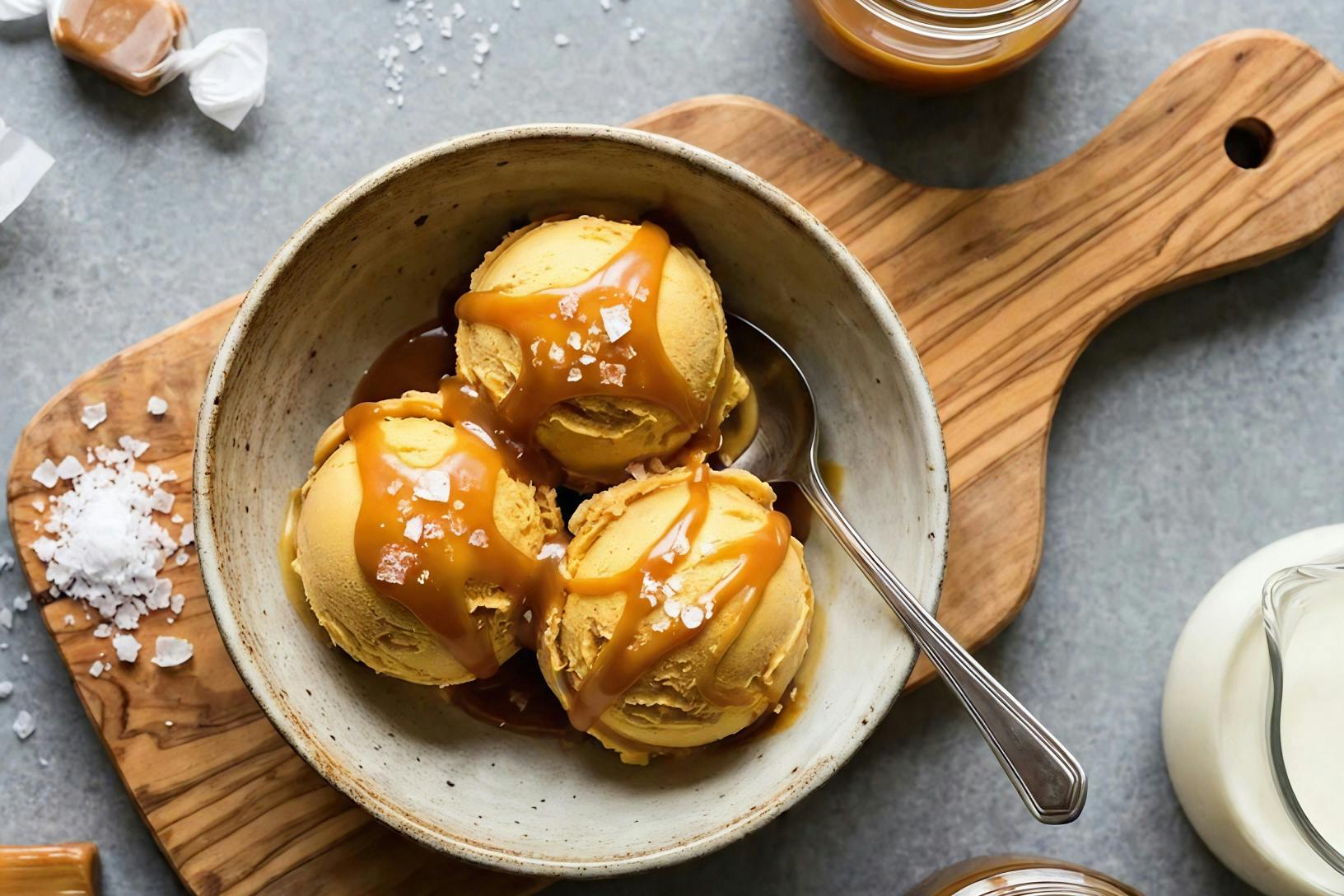 Salted Caramel Ice Cream