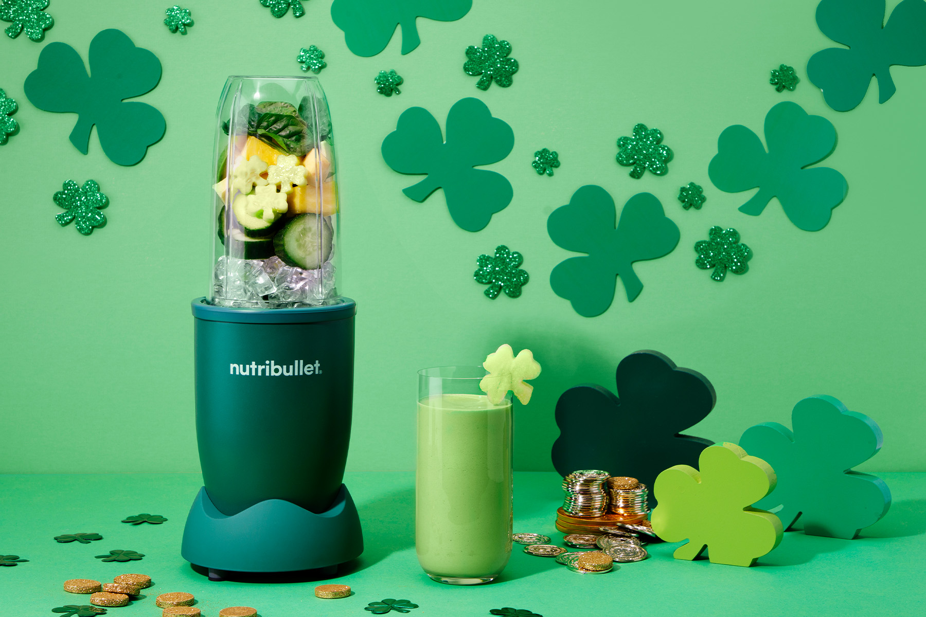 St. Paddy’s Green and Gold Smoothie