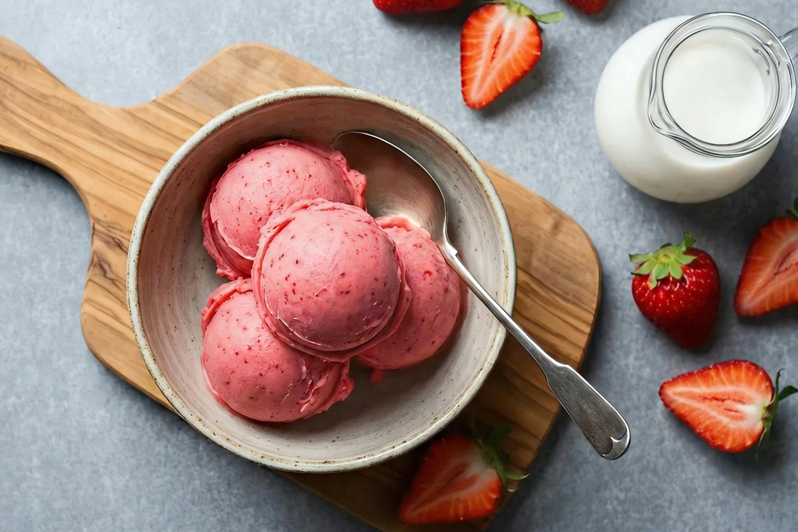 Strawberry Ice Cream