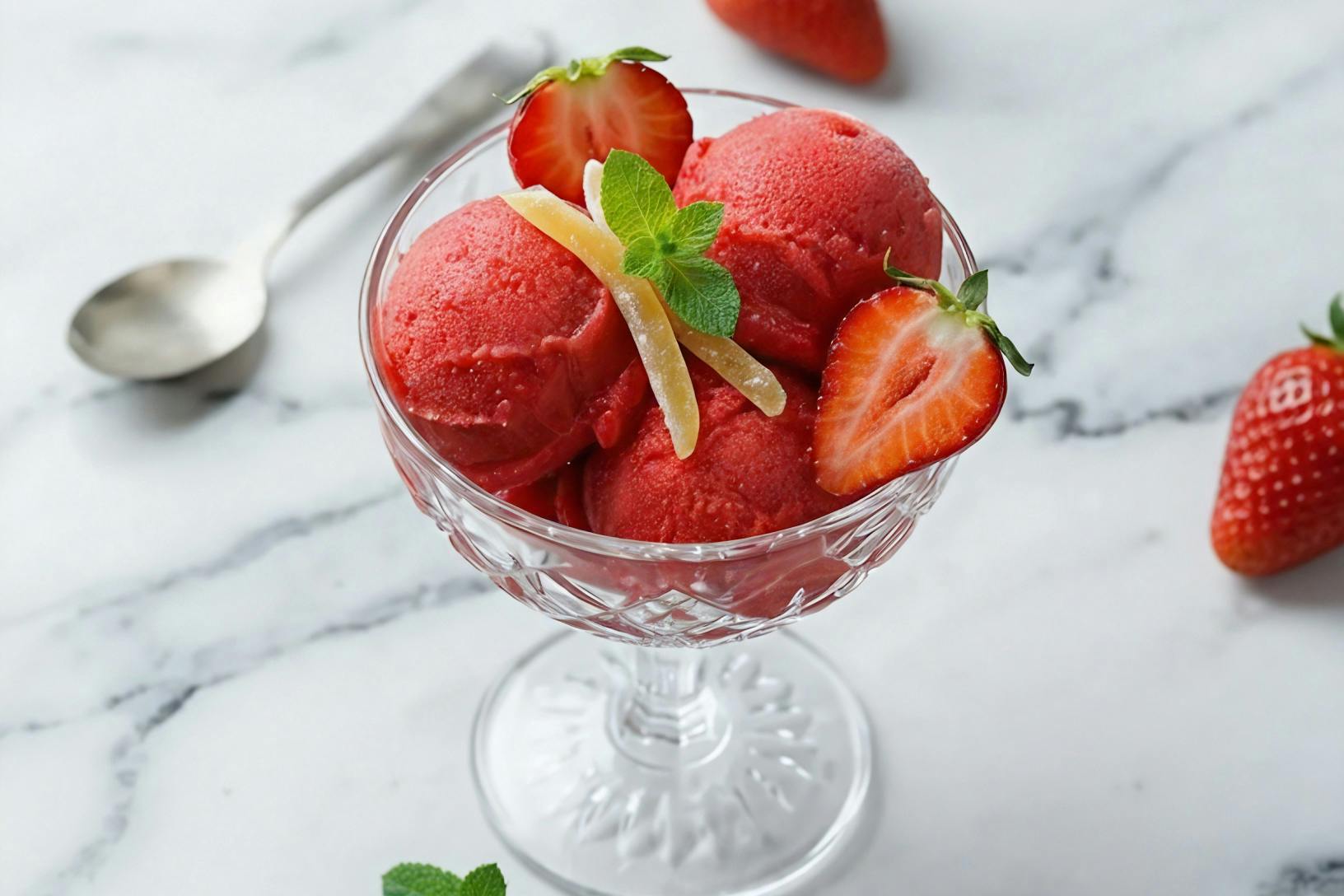 Strawberry Sorbetto