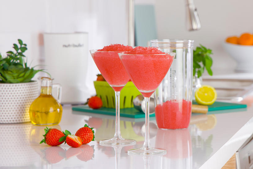 Strawberry Vodka Slush