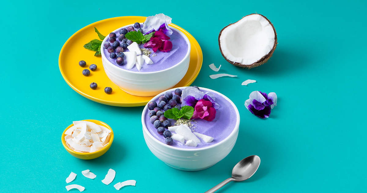 Ube Smoothie Bowl - SmartSense Blender Combo - Recipe