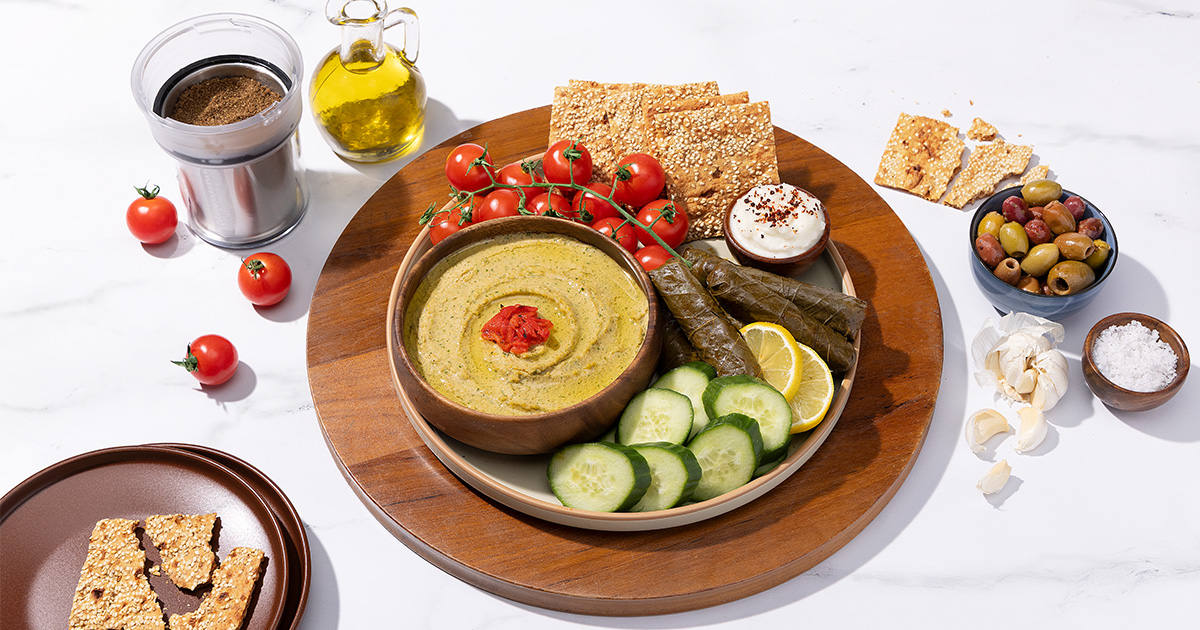 Homemade Za’atar Hummus - Recipe - nutribullet