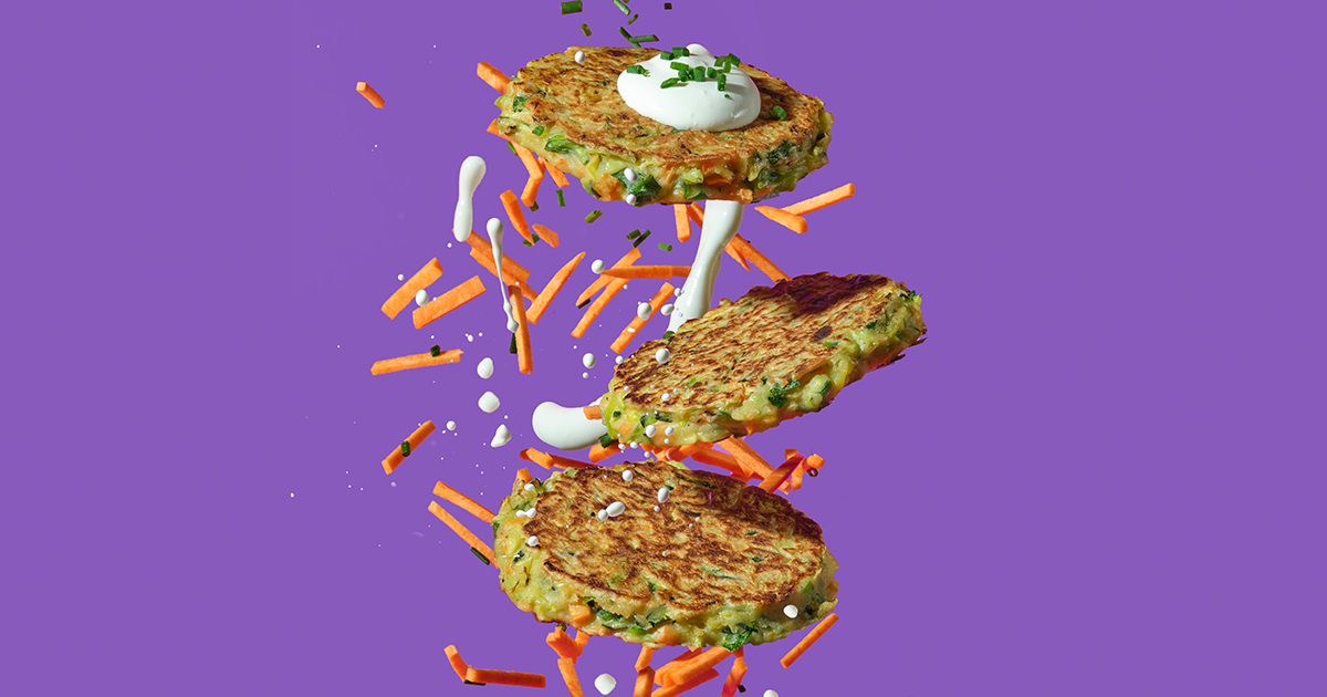 magic bullet Kitchen Prep Zucchini Fritters Recipe nutribullet