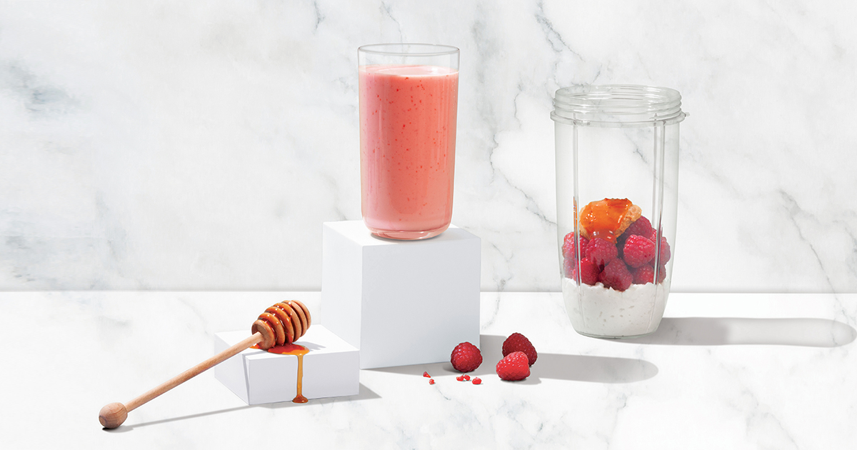 Raspberry Protein Smoothie - Recipe - nutribullet