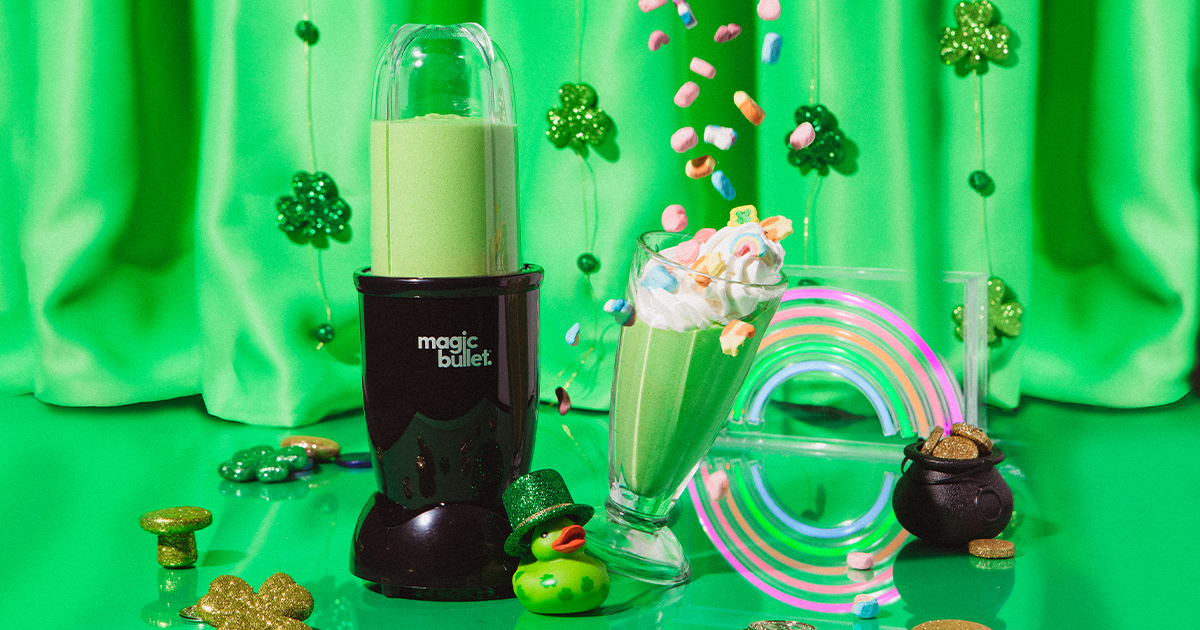 Lucky Shamrock Smoothie - Recipe - nutribullet
