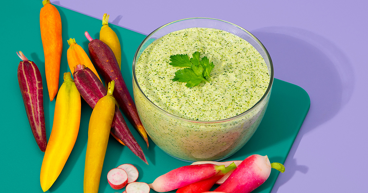 Food Processor Green Goddess Dressing - Recipe