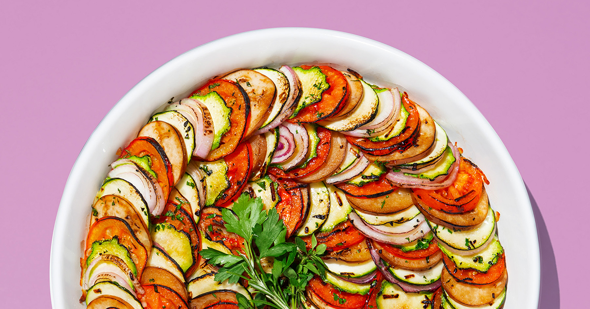 Food Processor Ratatouille - Recipe