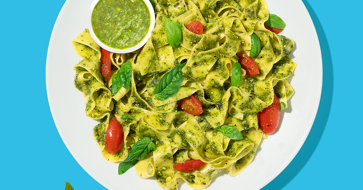 Food Processor - Arugula Pesto with Pistachio - Recipe