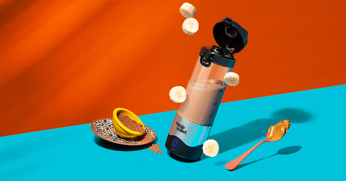 Peanut Butter Banana Smoothie magic bullet Portable Recipe