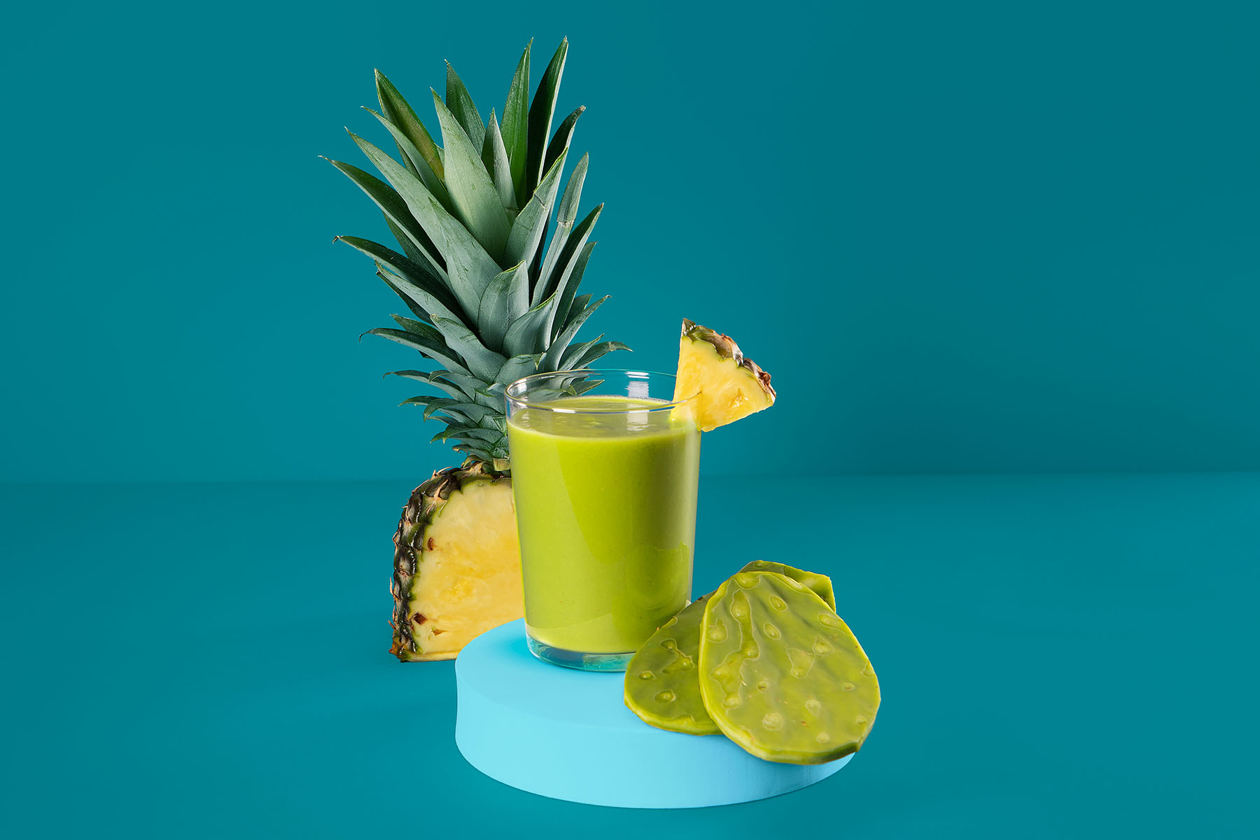 Cactus Cooler Nopal, Date, and Pineapple Smoothie Recipe nutribullet