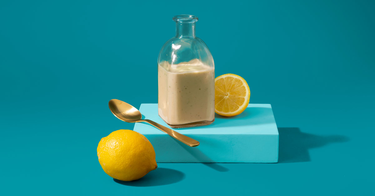 Creamy Vegan Lemon Tahini Dressing - Ultra - Recipe