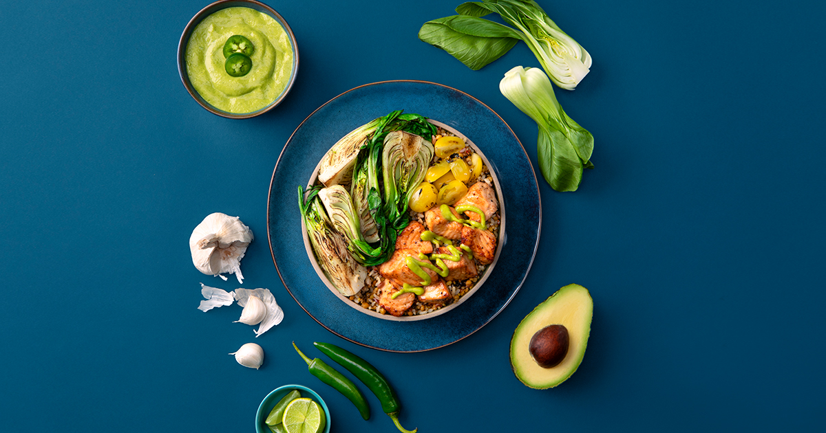 Spicy Garlic Avocado Salsa - SmartSense Blender - Recipe