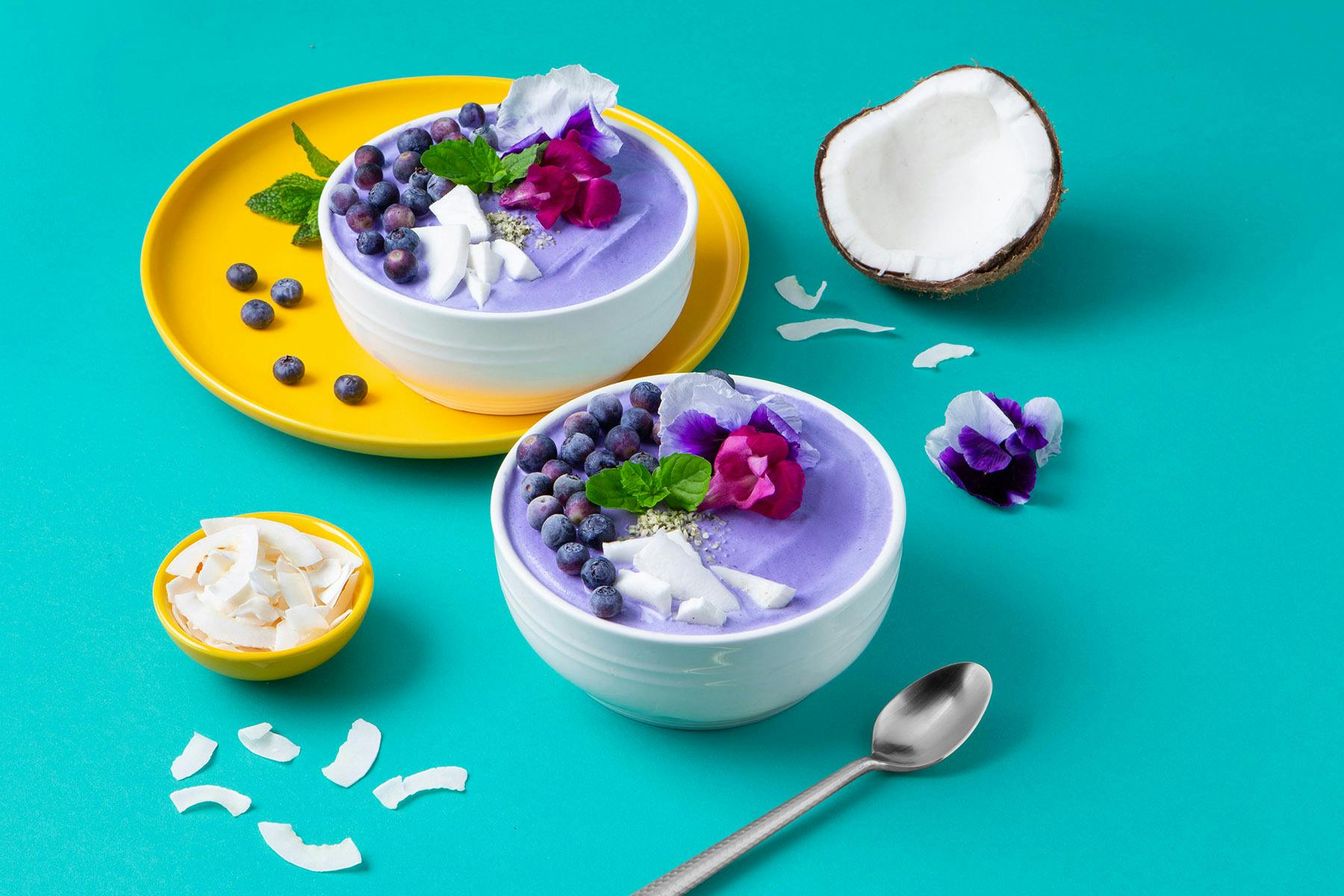 Ube Smoothie Bowl