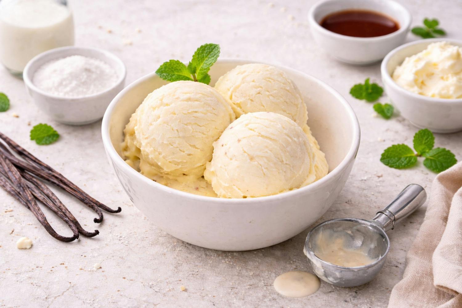 Classic Vanilla Ice Cream 
