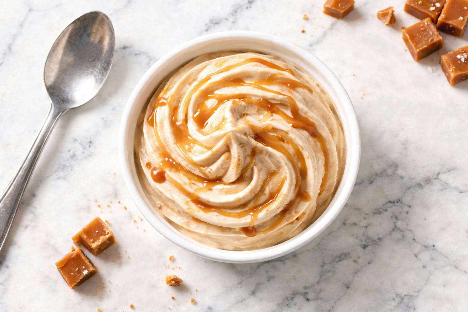 Dulce de Leche Frozen Yogurt 