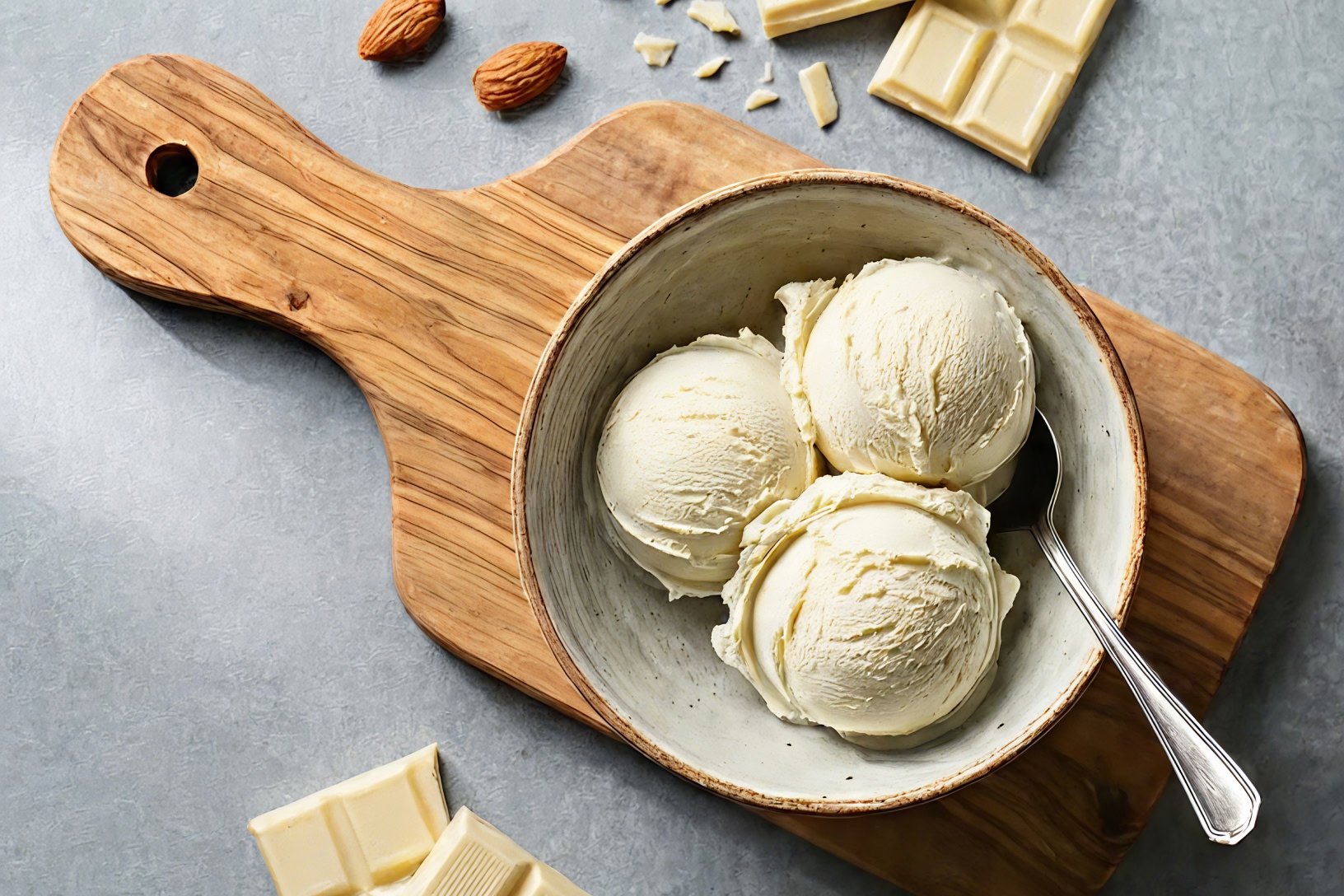 White Chocolate Ice Cream