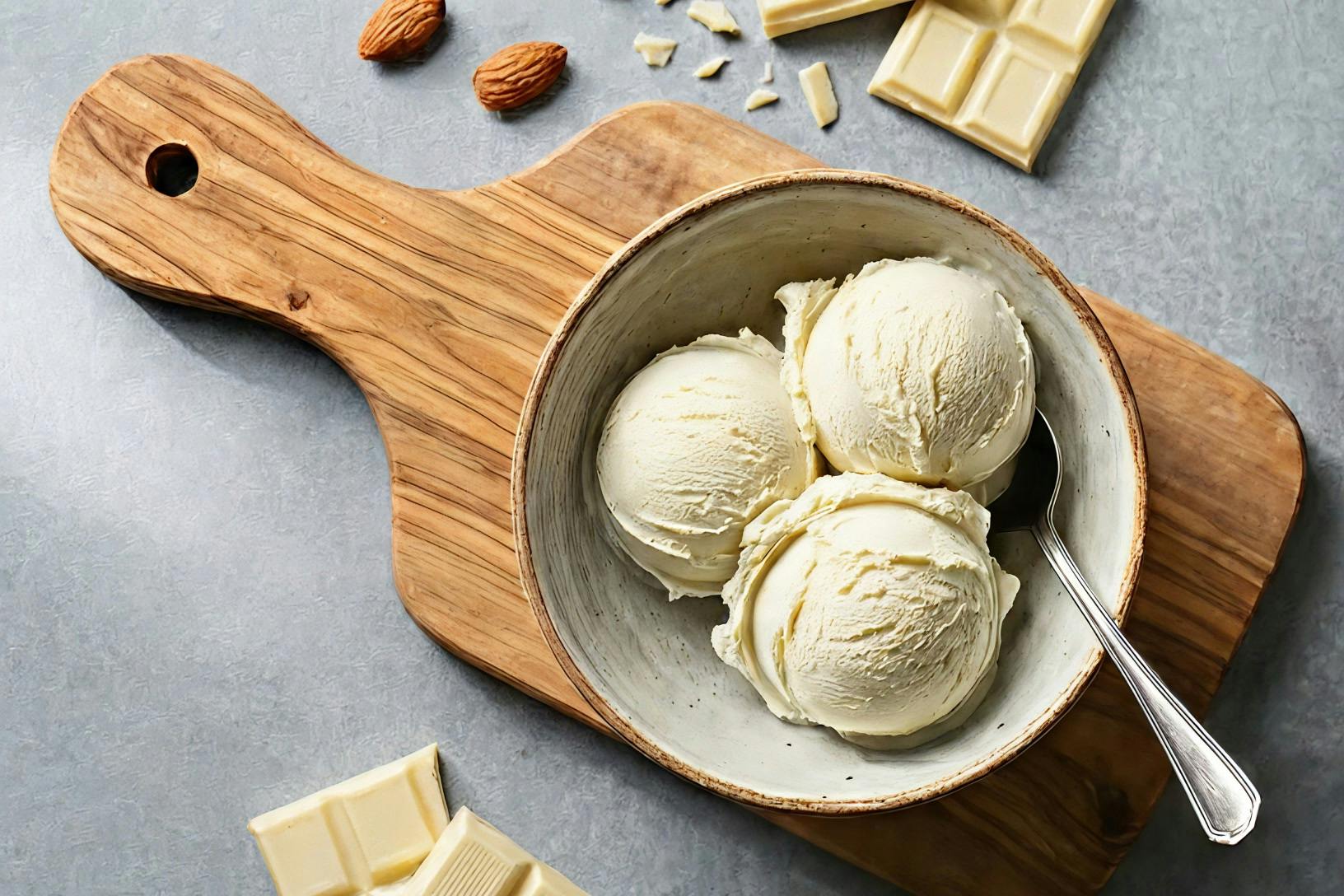White Chocolate Ice Cream