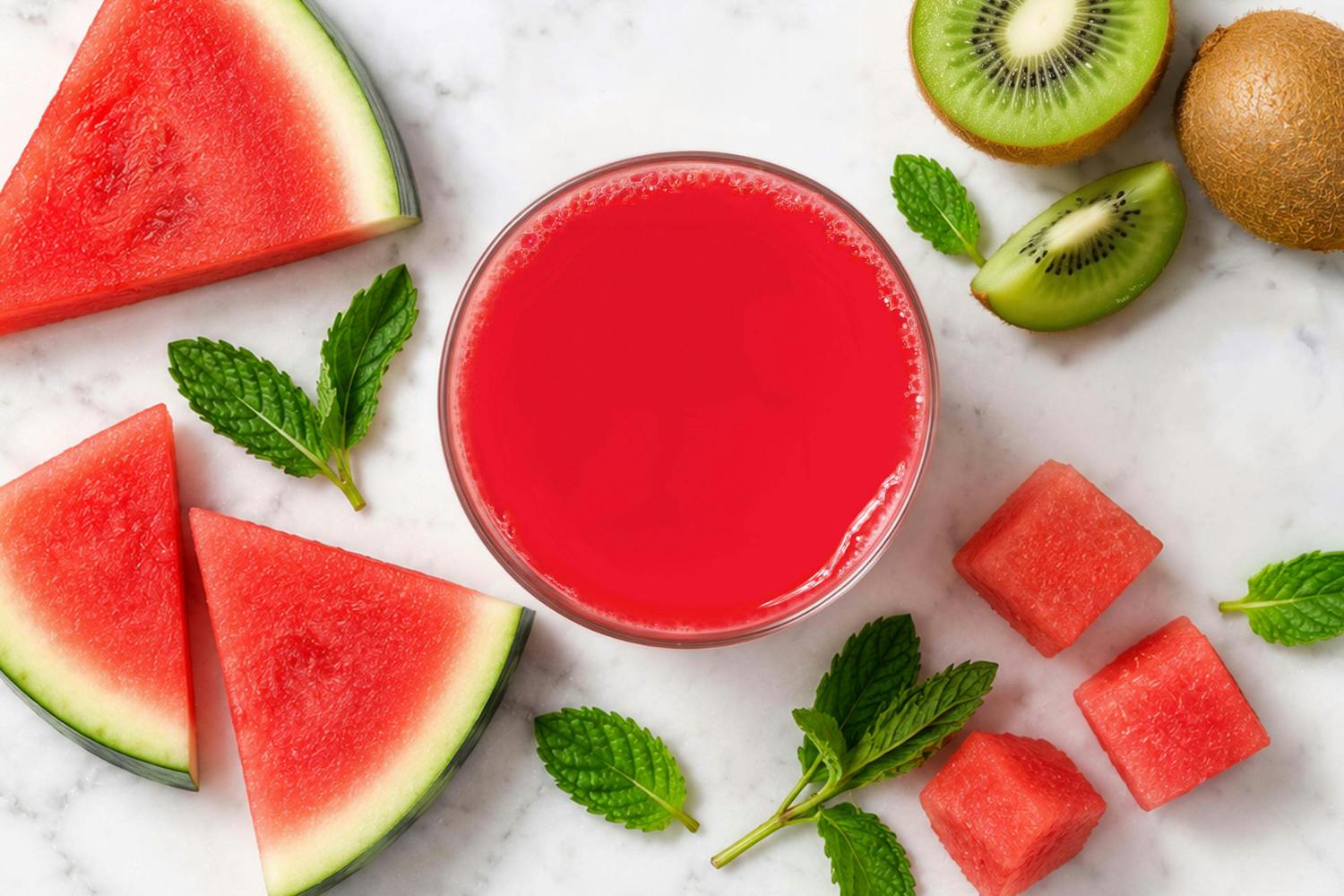 Kiwi Melon Mint Juice 