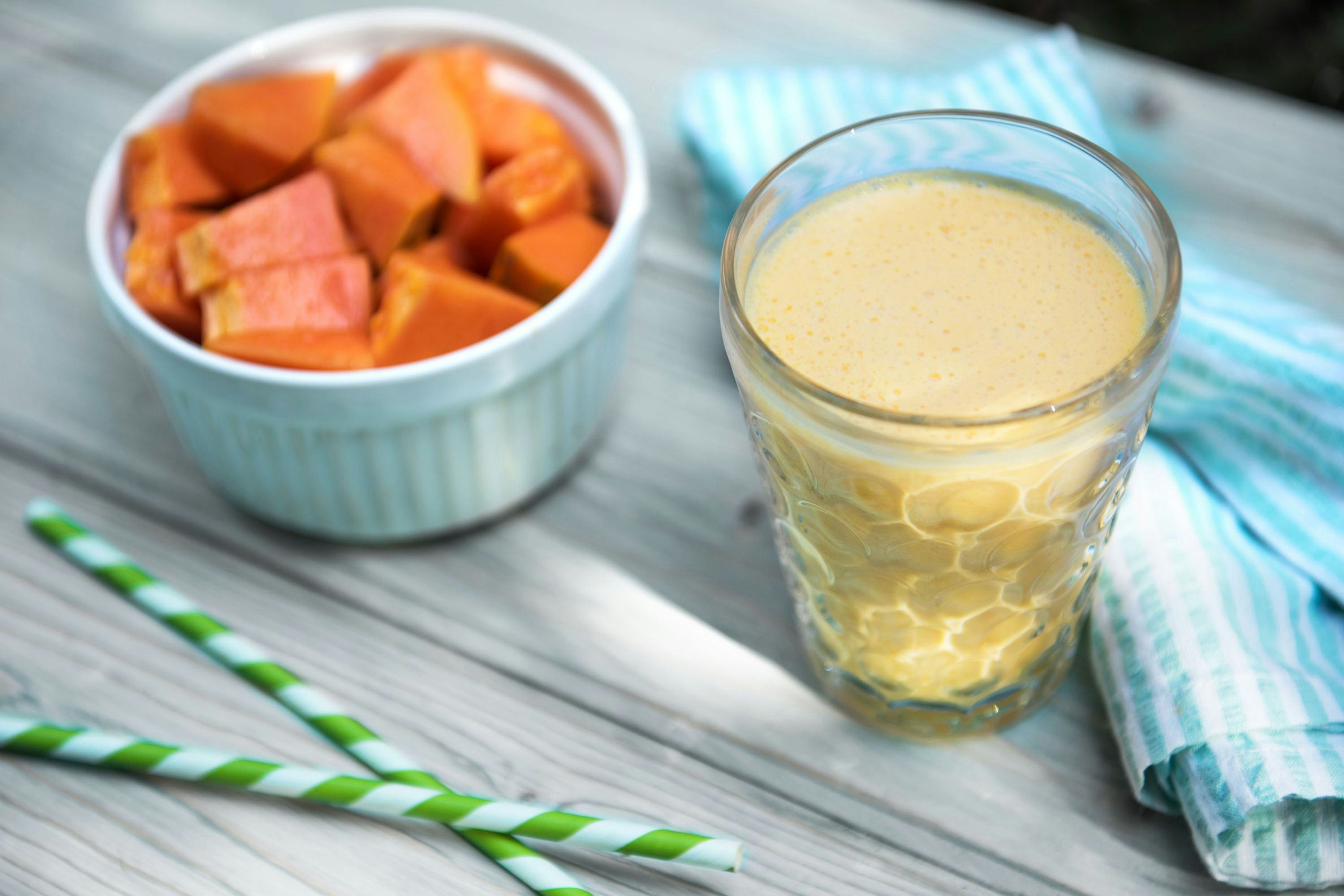 Papaya Ginger Smoothie Recipe Nutribullet