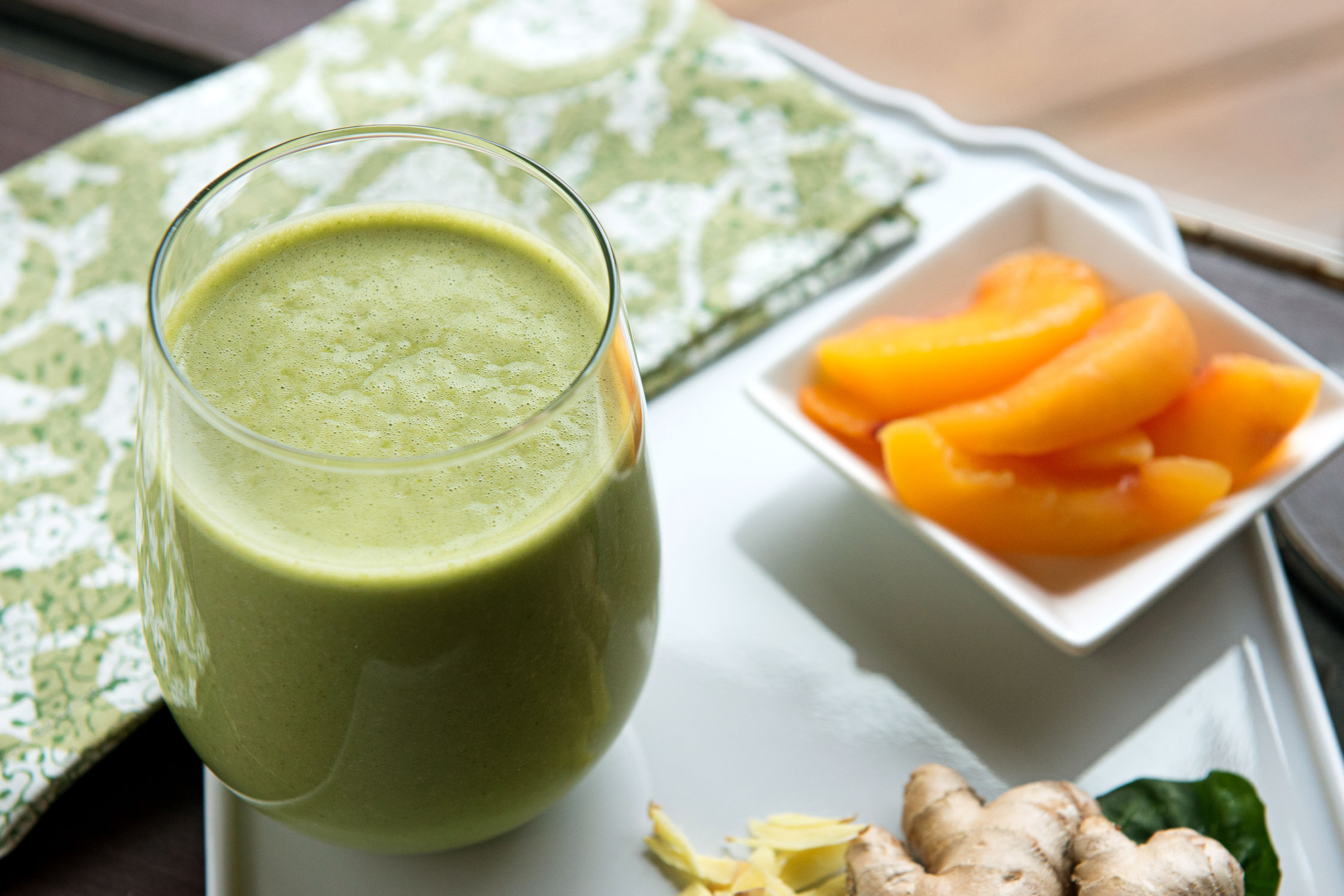 Ginger Peach Smoothie-image