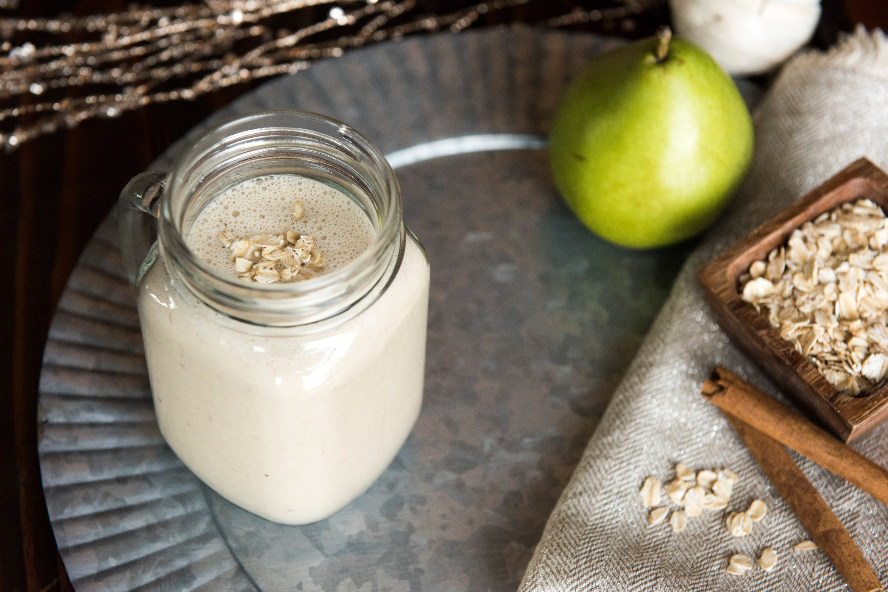 Pear Oat Maple Smoothie-image