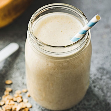 Protein-Packed Banana Bread Smoothie